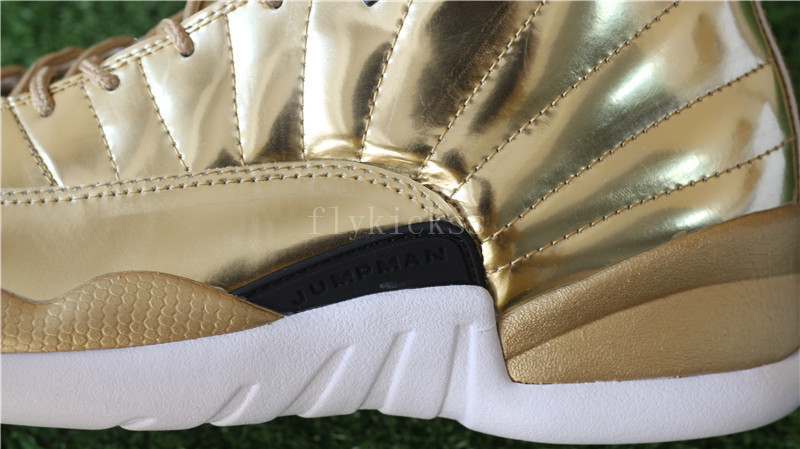 Air Jordan 12 Retro Pinnacle Metallic Gold